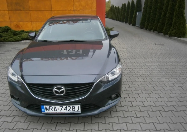 Mazda 6 cena 49999 przebieg: 170000, rok produkcji 2013 z Radom małe 67